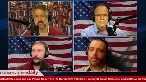 Conservative Daily: We Need to Be Stronger as Patriots and Christians with JohnnyQ, David Clements, and Matthew Trewhella