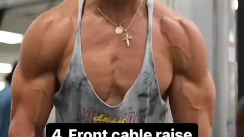 Best 6 Big Shoulder Workout With Dumbells 🔥| Aesthetic Physique Workout #physique #aesthetic
