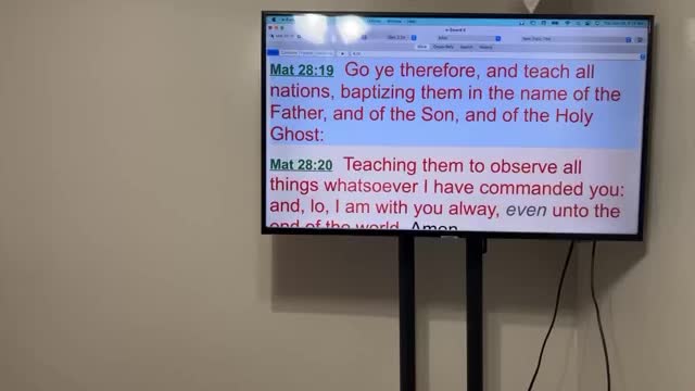 HOLY GHOST/SPIRIT AND 1 JOHN 5:7