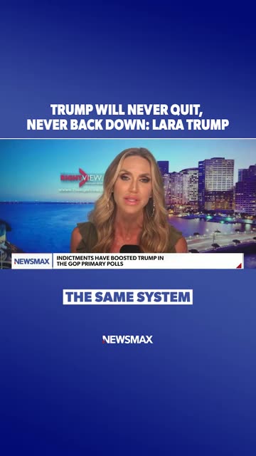 Lara Trump on how Donald Trump's mug shot has "rallied more support around him."