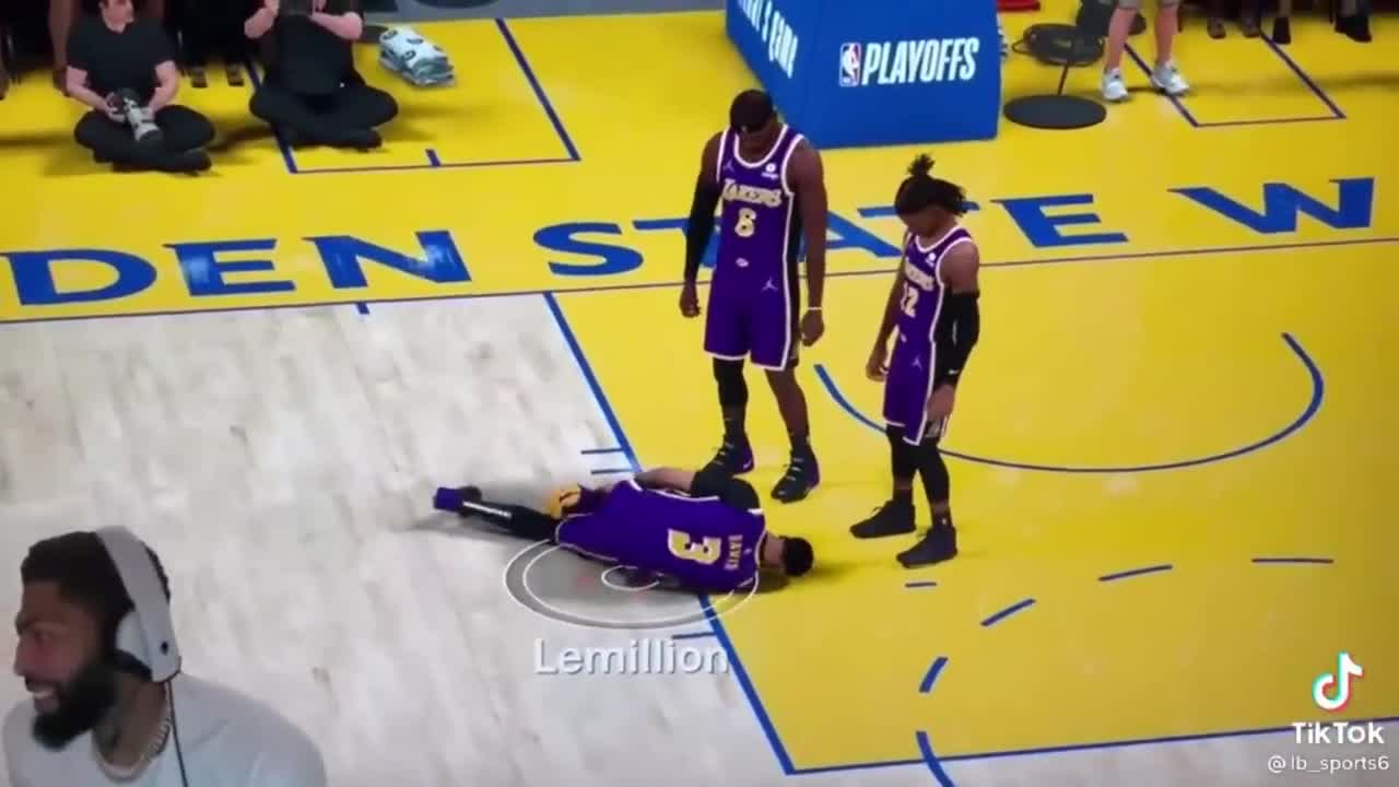 When Anthony Davis Plays As Himself In NBA 2K23...