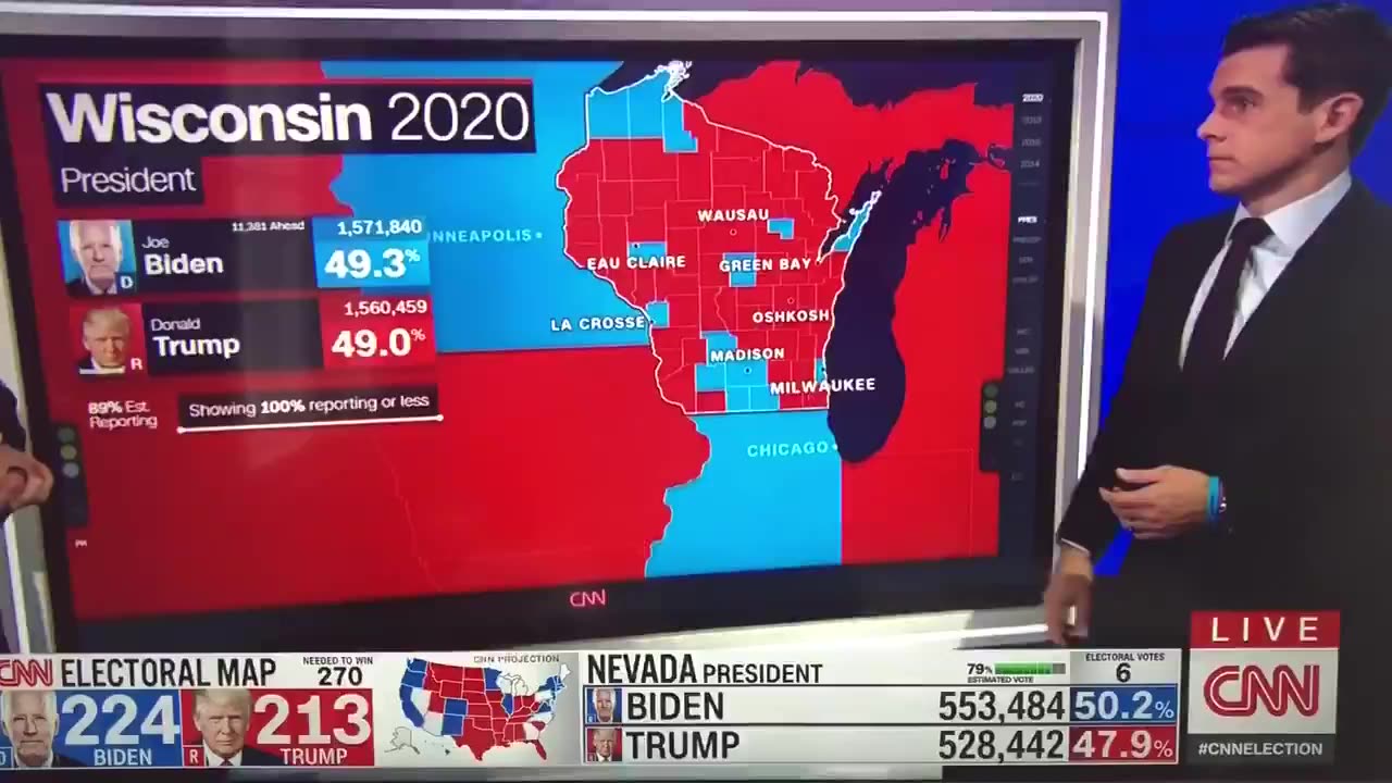 CNN 2020 Election Coverage (part 3)