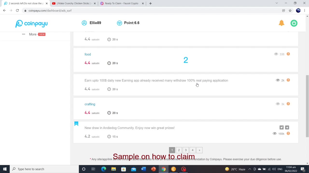 Earn money by Just claiming!💰