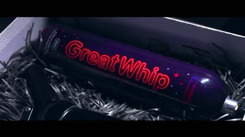 Opening gift!!GreatWhip 640G Whip Cream Chargers!