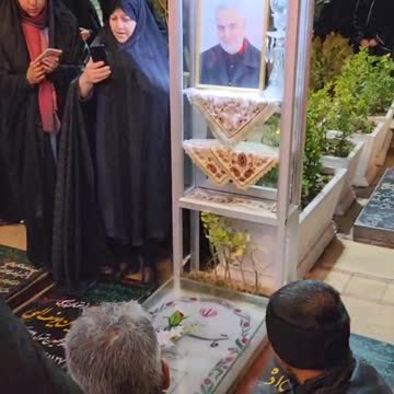 Iranians are commemorating the anniversary of Kasem Soleimani's assassinated by US