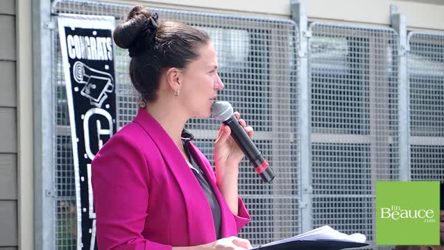 Reportage video terrain soccer synthetique Vision Beauce