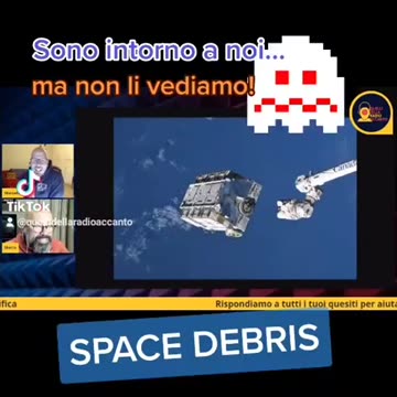 Spazzatura spaziale....è intorno a noi DOCUMENTARIO anche il pianeta Terra ha i suo anelli come il pianeta Saturno si ma fatti di spazzatura prodotta dagli uomini però..quindi i governi pulirannno a spese proprie
