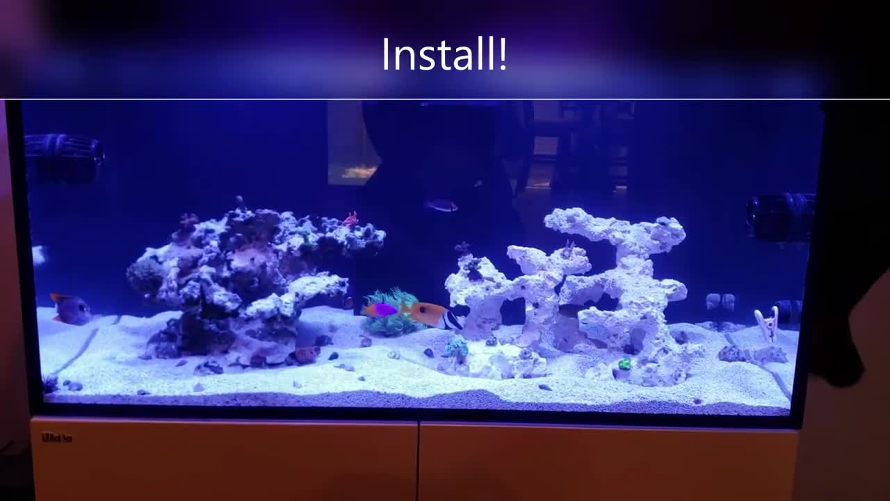 How to build NSA reef rock