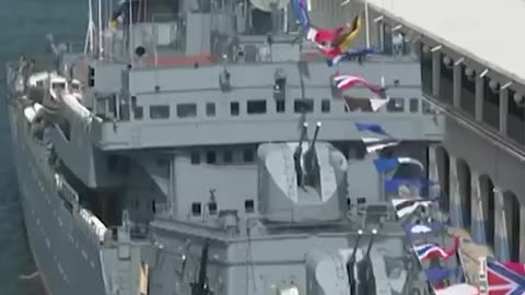 Russian ship in Cuba