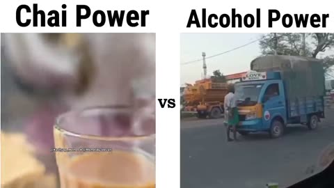 Chai power V'S alcohol power