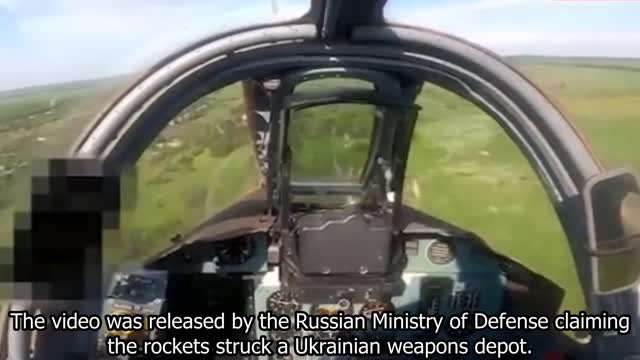 🔴 Russian SU-25 Combat Sortie Over Ukraine • POV