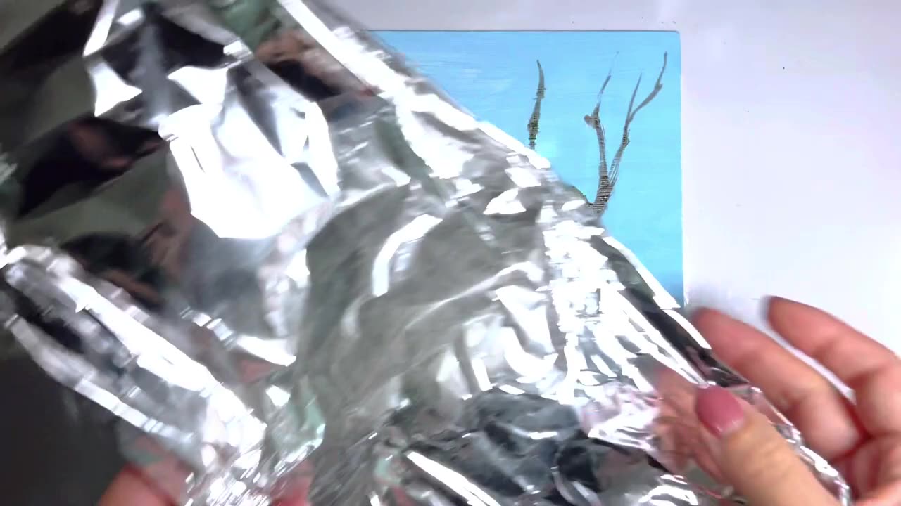 Aluminum painting technique