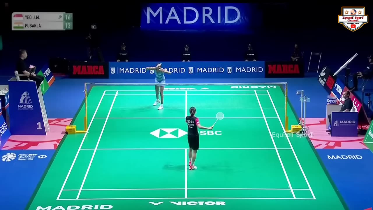 highlights - PUSARLA V SINDHU vs YEO JIA MIN - spain masters 2023