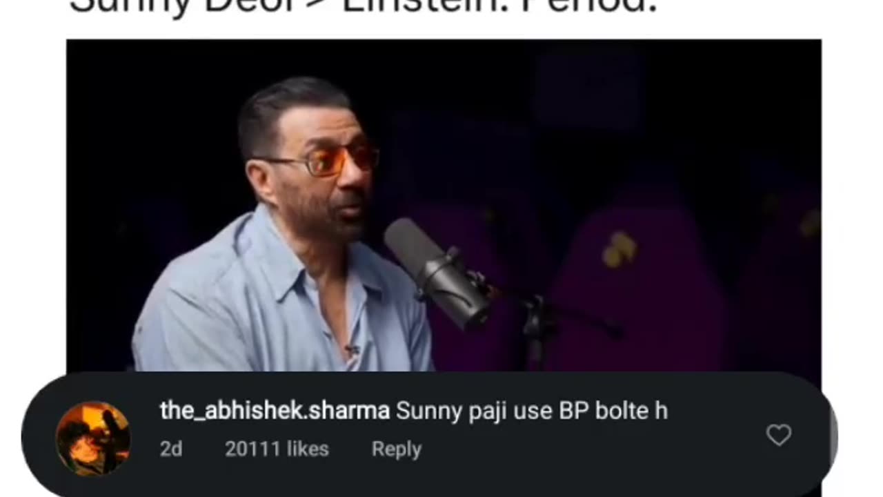 Sunny deol IQ= 150