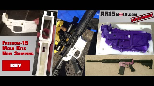 AR15Mold.com Firearm Drop Test - 20 Feet