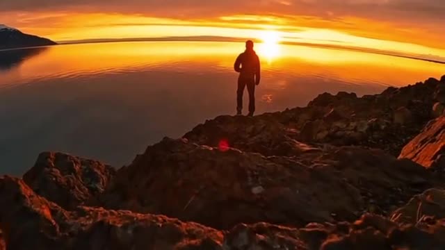 The sunset