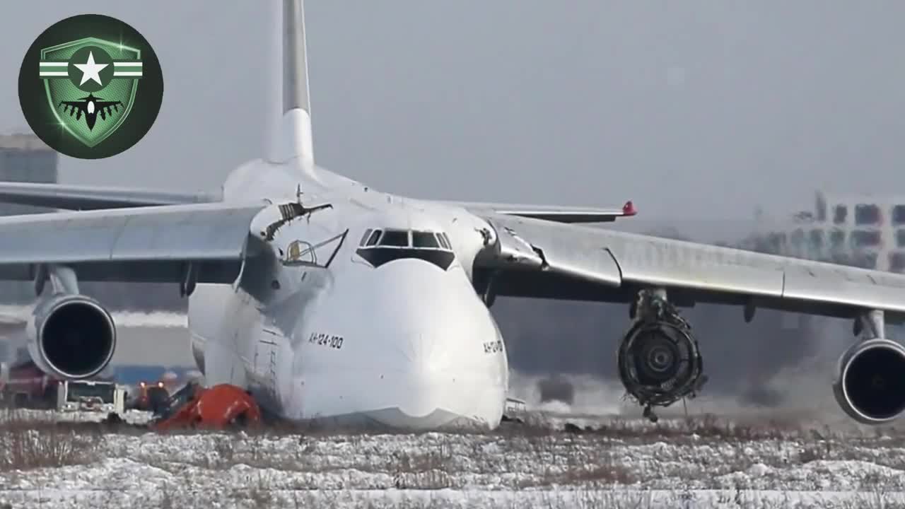 RUSSIAN MILITARY DESTROYED WORLD'S BIGGEST CARGO PLANE, MRIYA, IN UKRAINE WAR!