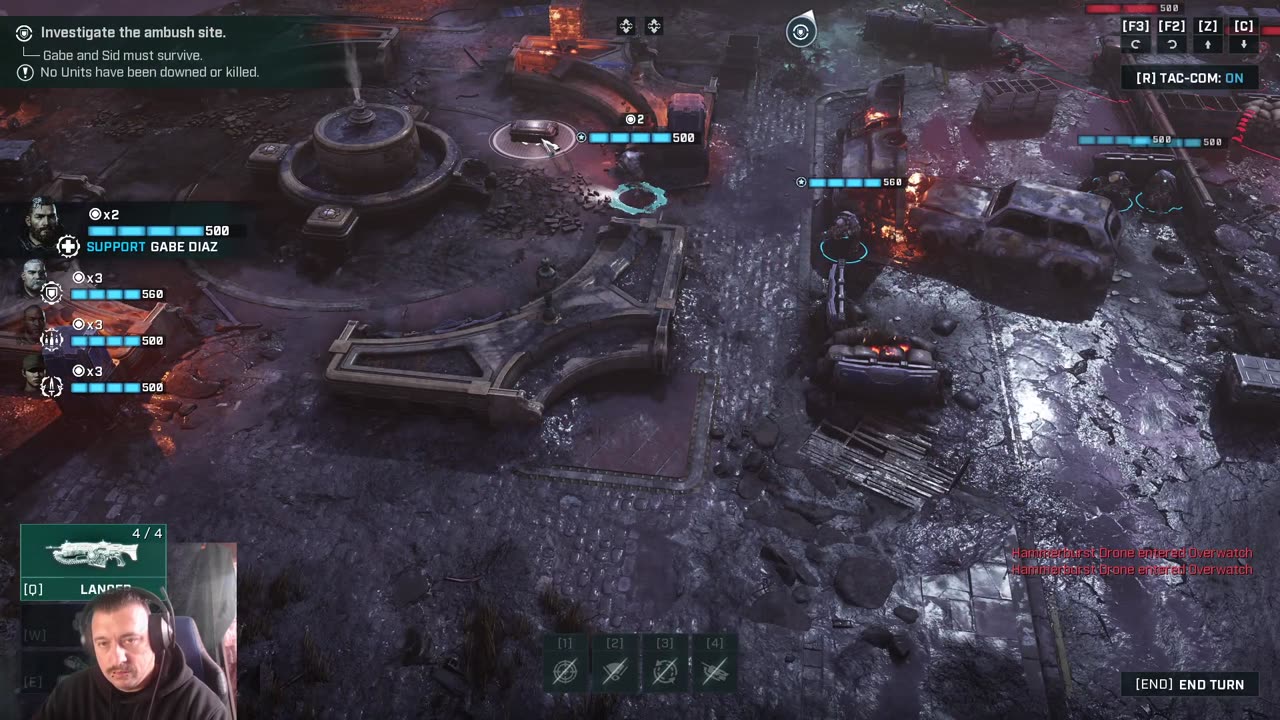 playing some xcom gears version
