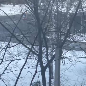 ️ Video with Russian military equipment in Kharkiv