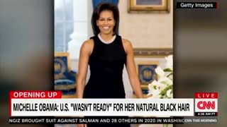 Michelle Obama Thinks America Wasn't Read For Her Natural Hair