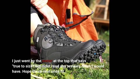 Customer Comments: XPETI Women's Dimo Mid Waterproof Outdoor Hiking Boot Non Slip