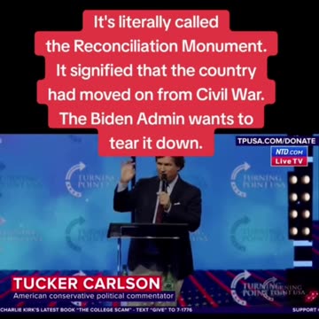 Tucker Carlson at America Fest 2023