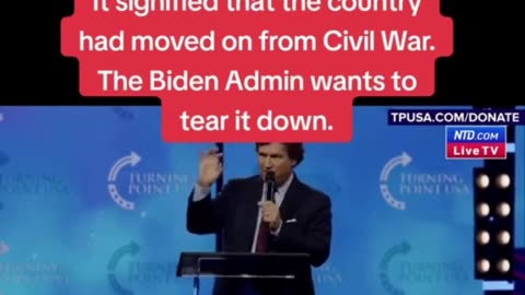 Tucker Carlson at America Fest 2023