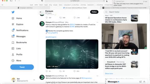 COREUM Set Up You Trustlines!! Community Based Decentralized project by the people.