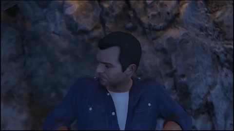 GTA 5 MICHEAL ROAD TRIP CINEMATIC