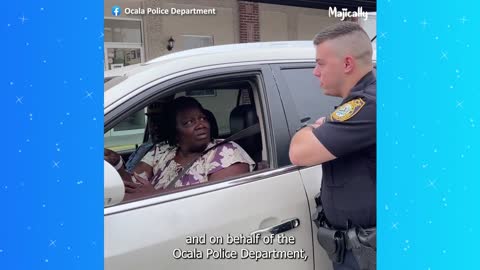 Ocala Police play _Secret Santa_ and give out $100 bills instead of tickets for Christmas