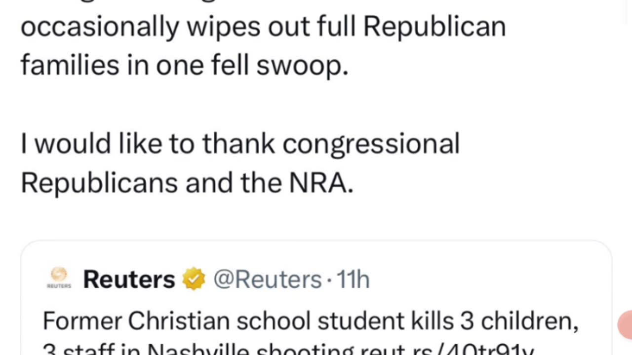 UsoSirius 🤡 Hopes The Shooting Was On Republicans