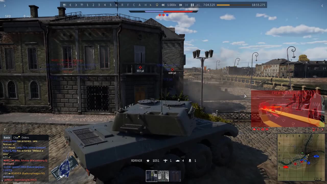 MODERN TANK COMBAT, A UKRAINIAN TOWN HAS A WAR THUNDER TANK COMBAT SESSION!