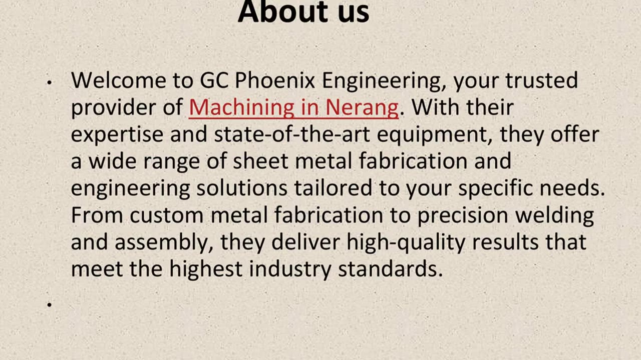 Get The Best Machining in Nerang.