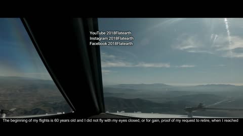 A military pilot professes the earth is flat.