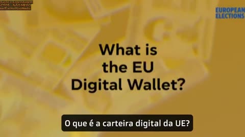 💥⛔CARTEIRA DIGITAL UE - ANUNCIAM COMO SENDO UMA "MARAVILHA"...💥⛔