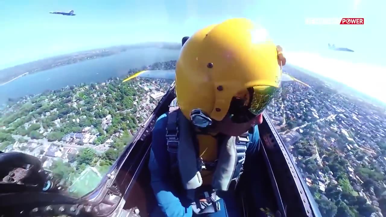 Amazing Blue Angels Cockpit Video Super hornet