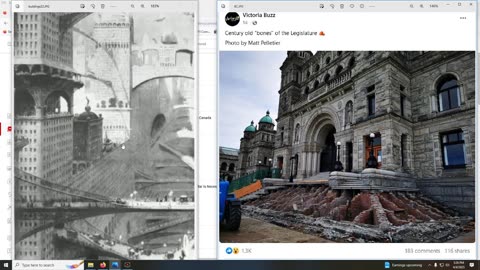 Our world was brick buildings