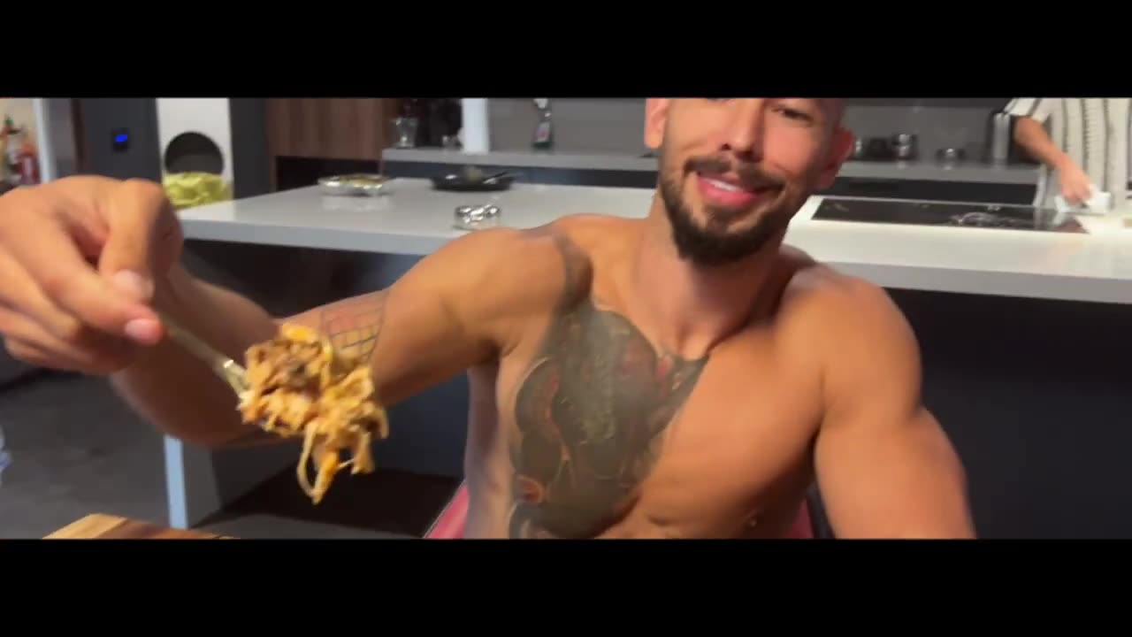 Andrew Tate CAUGHT Cooking For The First Time