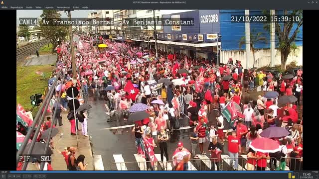 Lula em Juiz de Fora dia 21 de outubro. A Farsa do PT