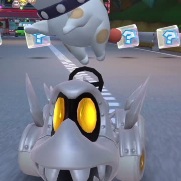 Mario Kart Tour - Fish Bone Ferry Gameplay (Night Tour Purchasable Kart)