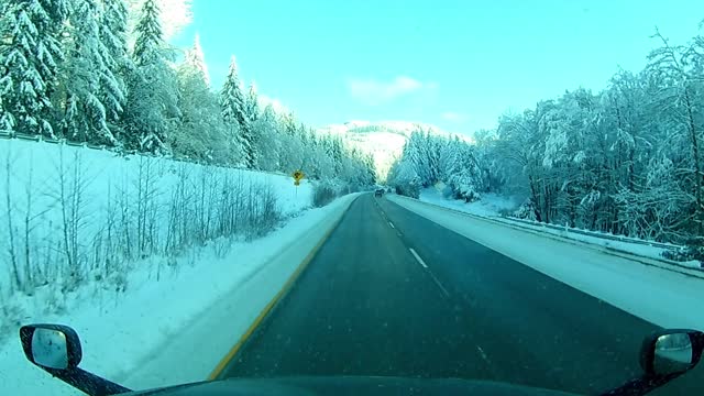 Snow in Northern Washington