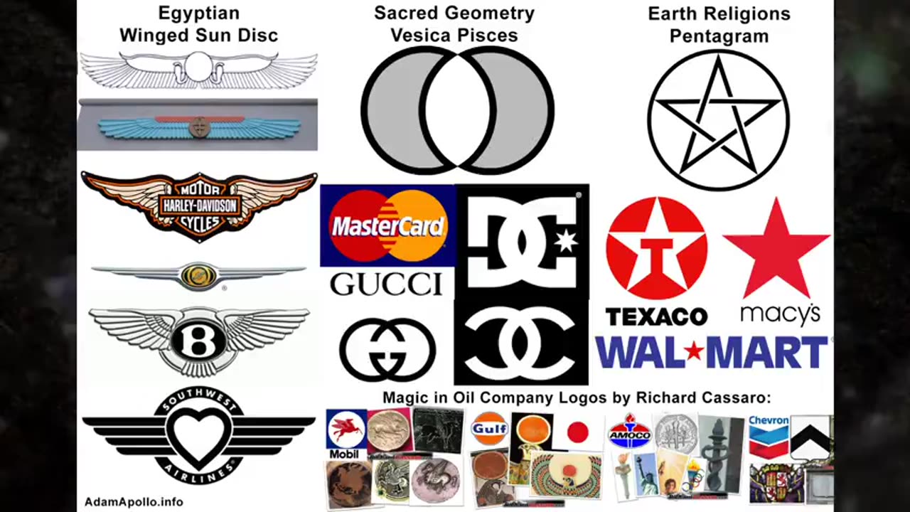 SECRET SYMBOLISM AT THE MALL