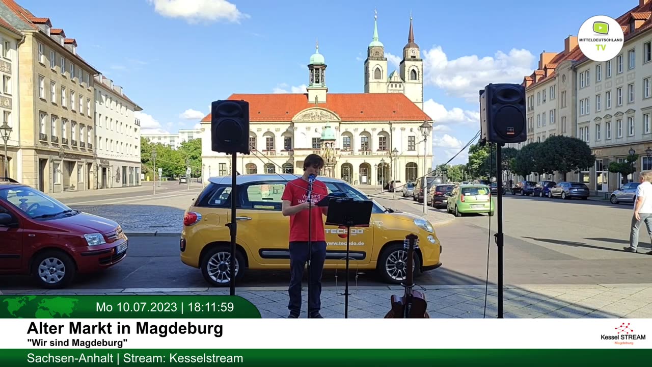 Spaziergang Magdeburg am 10.07.2023