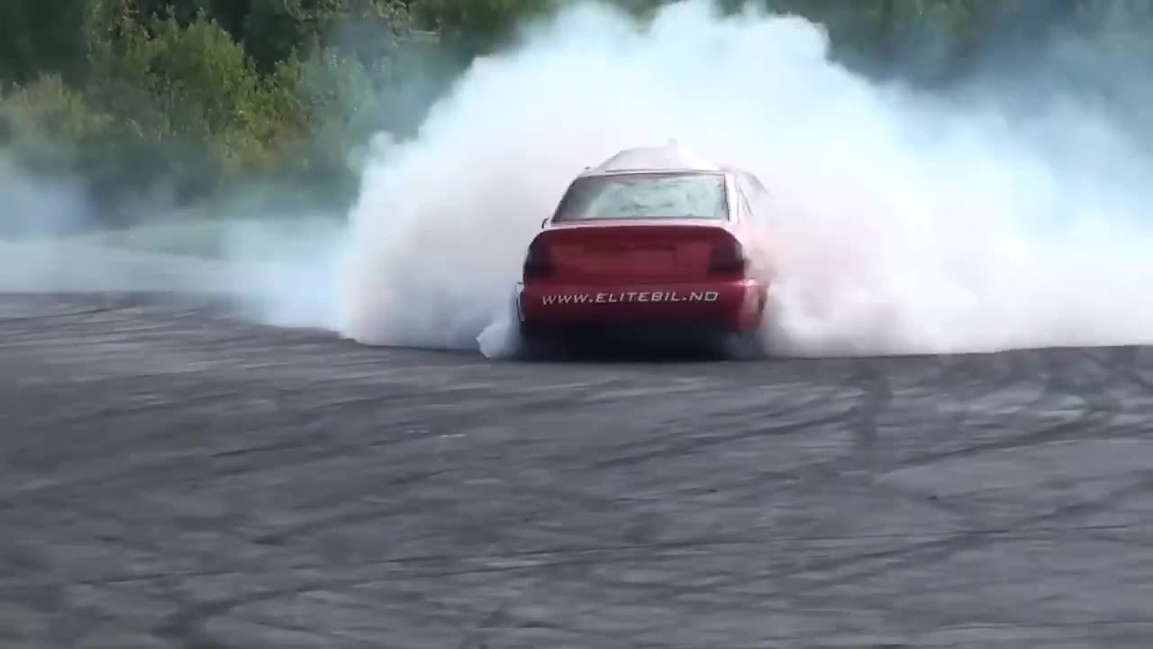 Audi S4 AWD Brutal Drift !!