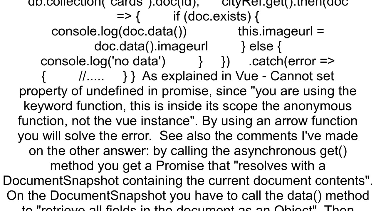 VueJS Firebase How do I display an image