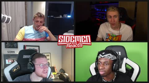 SIDEMEN REACT TO THE BUTTON