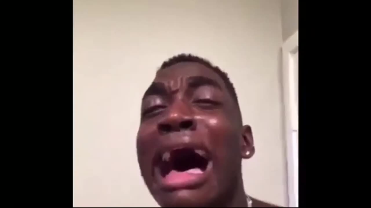 Black guy cry meme 😂