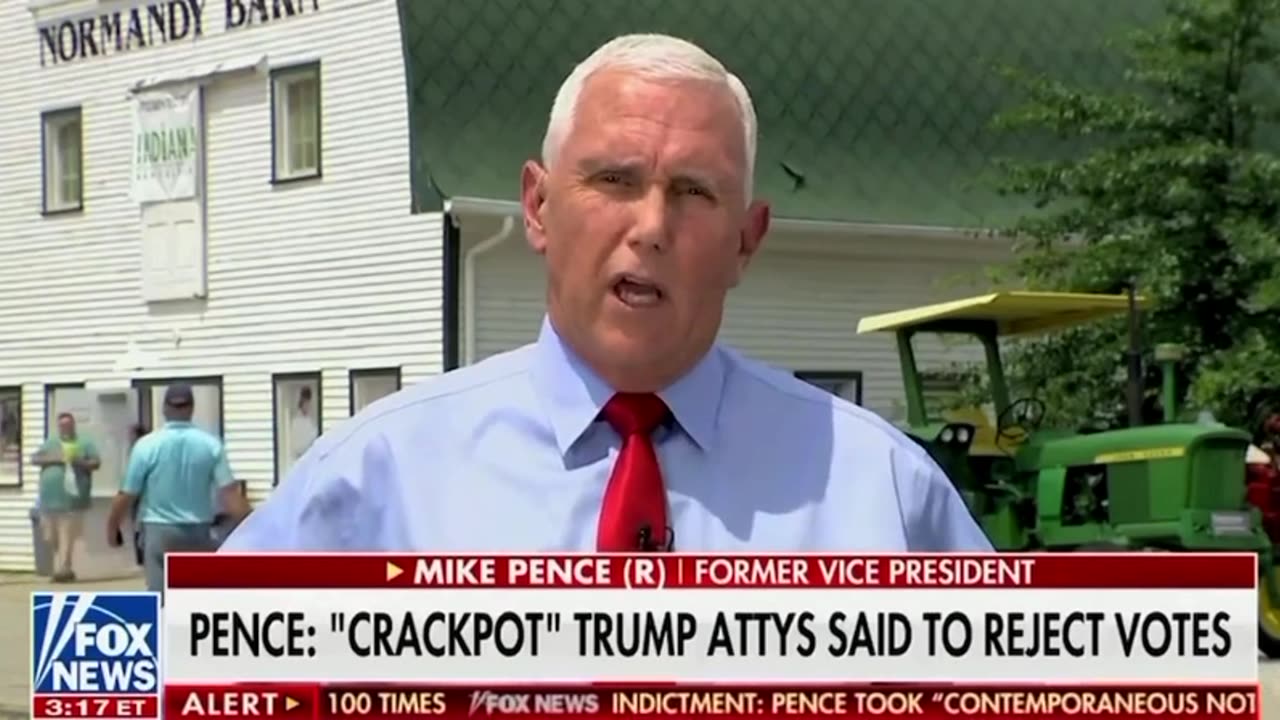 Pence Accidentally Admits He Could’ve Overturned The 2020 Election But Didn’t Out Of Fear Of Chaos