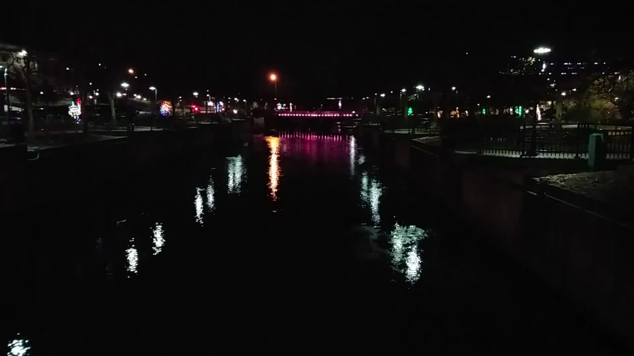 Night View Battle Creek In November