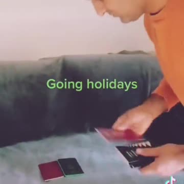 The invaders of Ireland showing off their 4 passports.